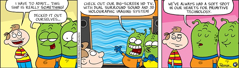 Strip 8: Big Screen