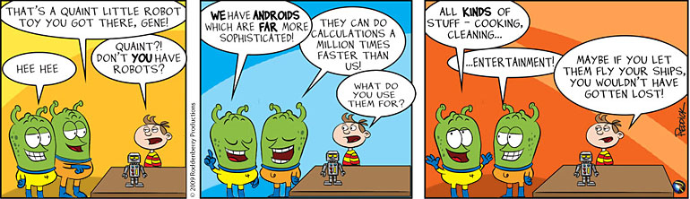 Strip 116: My Android vs Your Robot